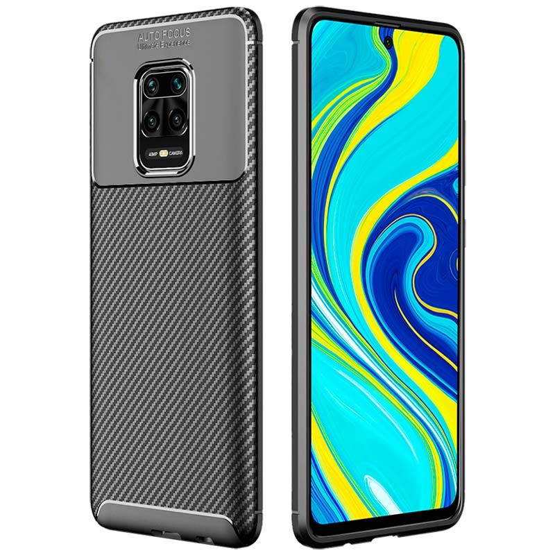 Capa Super Carbon Xiaomi Redmi Note 9S / Note 9 Pro