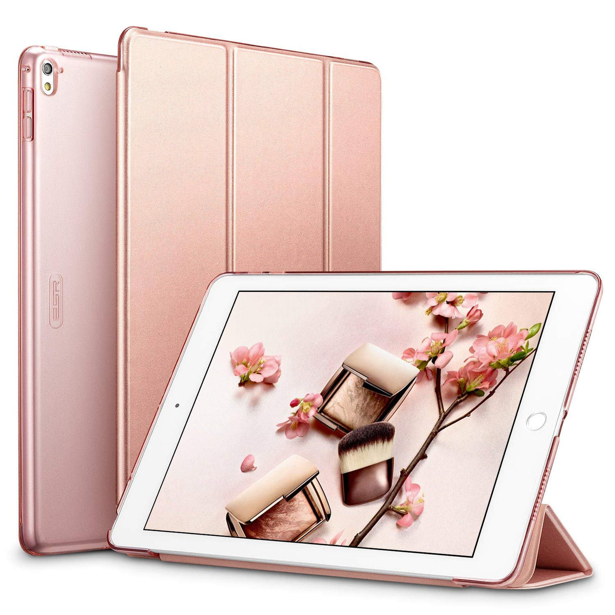 ESR Capa 3 Dobras Smart Case Trifold Slim para iPad Pro 9.7" (Champagne Gold)