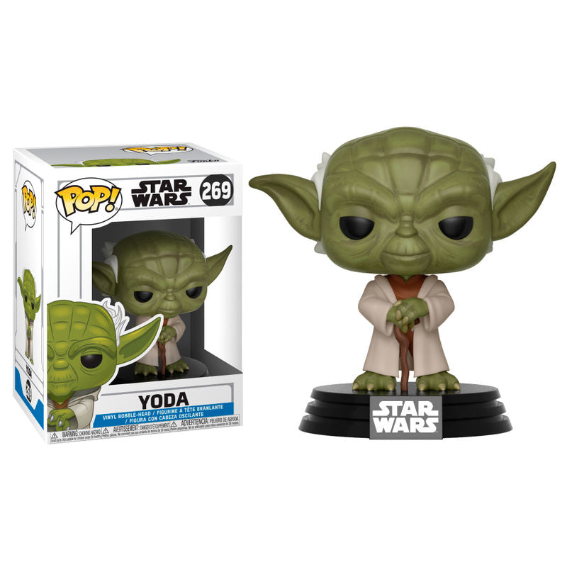 Figura Funko POP Star Wars Clone Wars Yoda