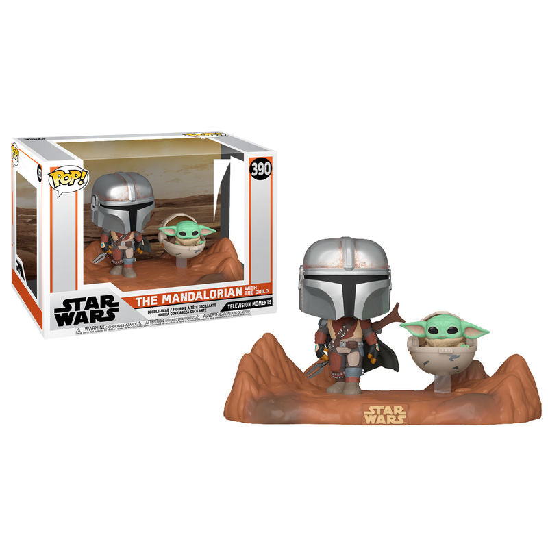 Figura Funko POP Star Wars Mandalorian - The Child and Mandalorian