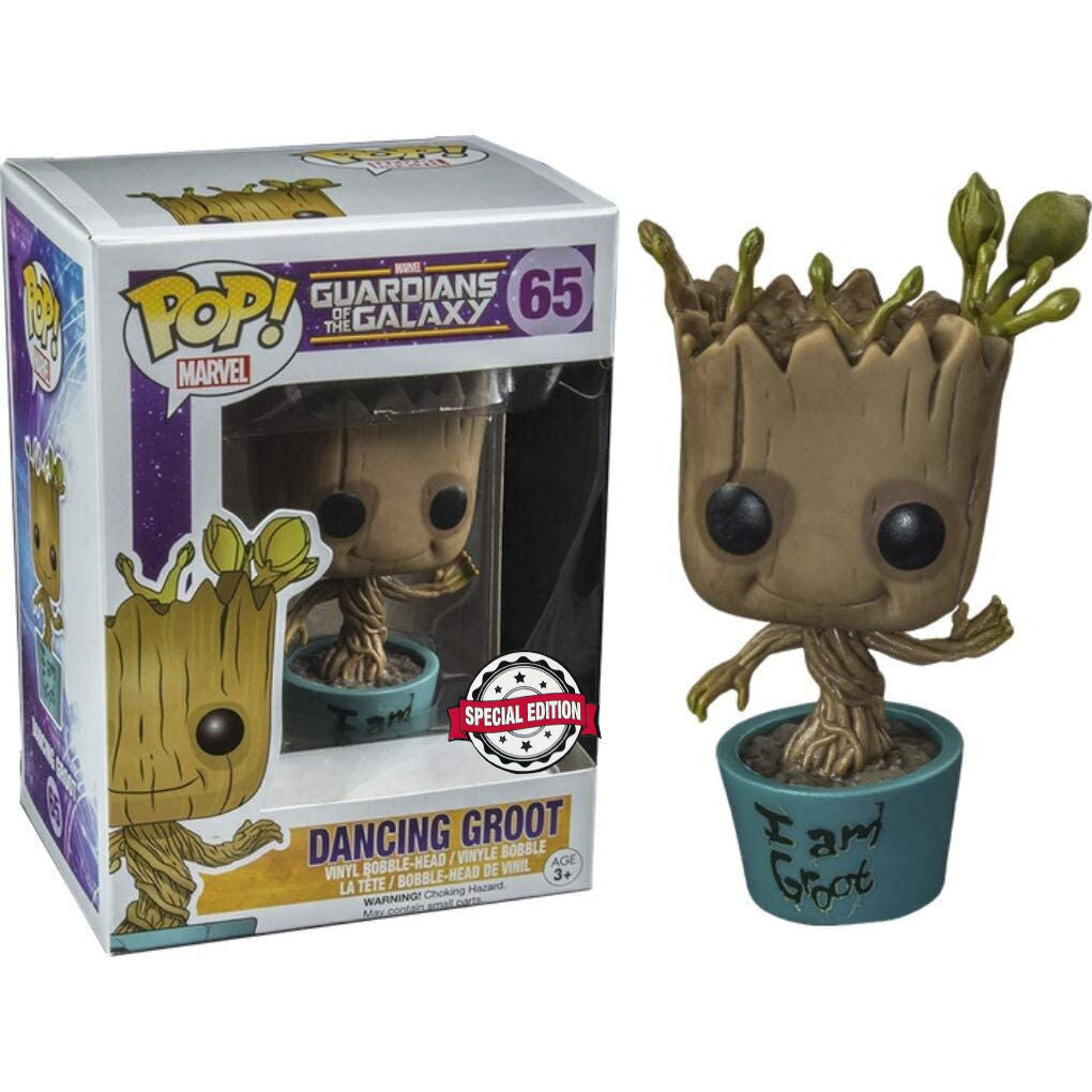 Figura Funko POP Marvel Guardians of the Galaxy Dancing I Am Groot Exclusive