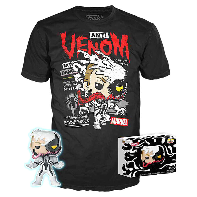 Set Figura Funko POP & Tee Marvel Anti-Venom