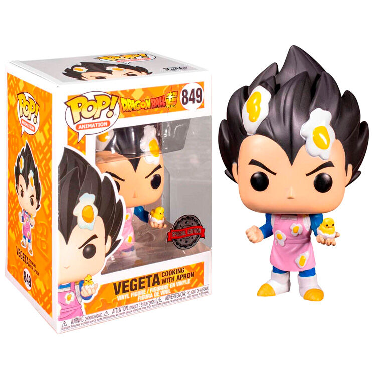 Figura Funko POP Dragon Ball Super Vegeta Cooking with Apron Exclusive