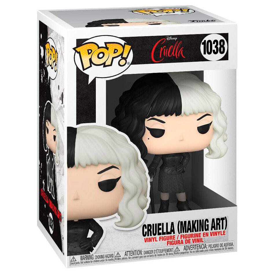 Figura Funko POP Disney Cruella Making Art