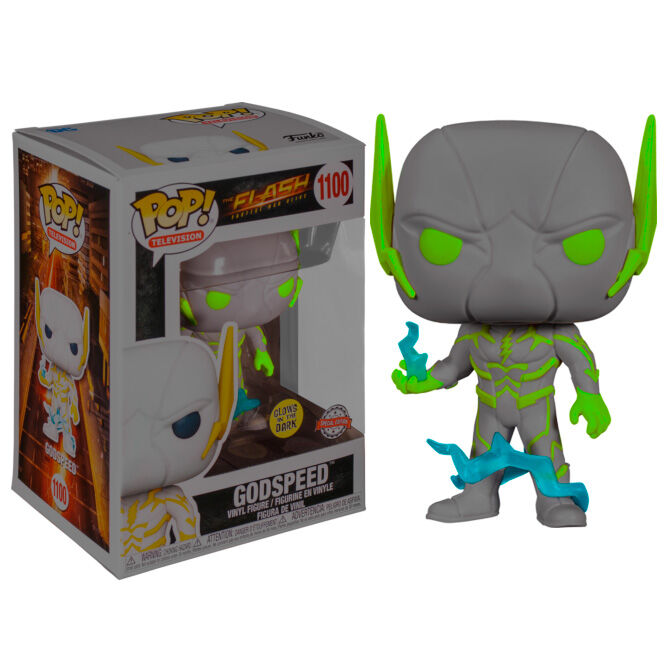 Figura Funko POP DC Comics The Flash Godspeed Glow in the Dark Exclusive