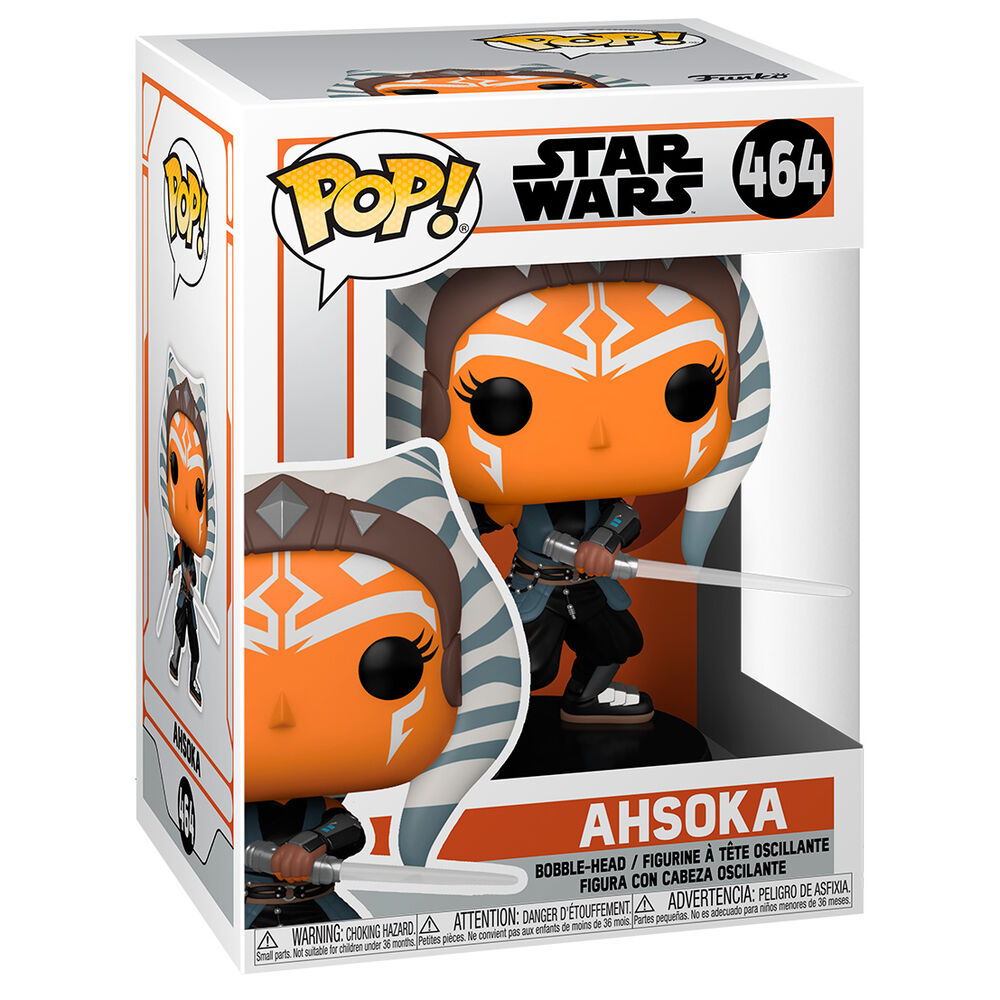 Figura Funko POP Star Wars Mandalorian Ahsoka with Sabers