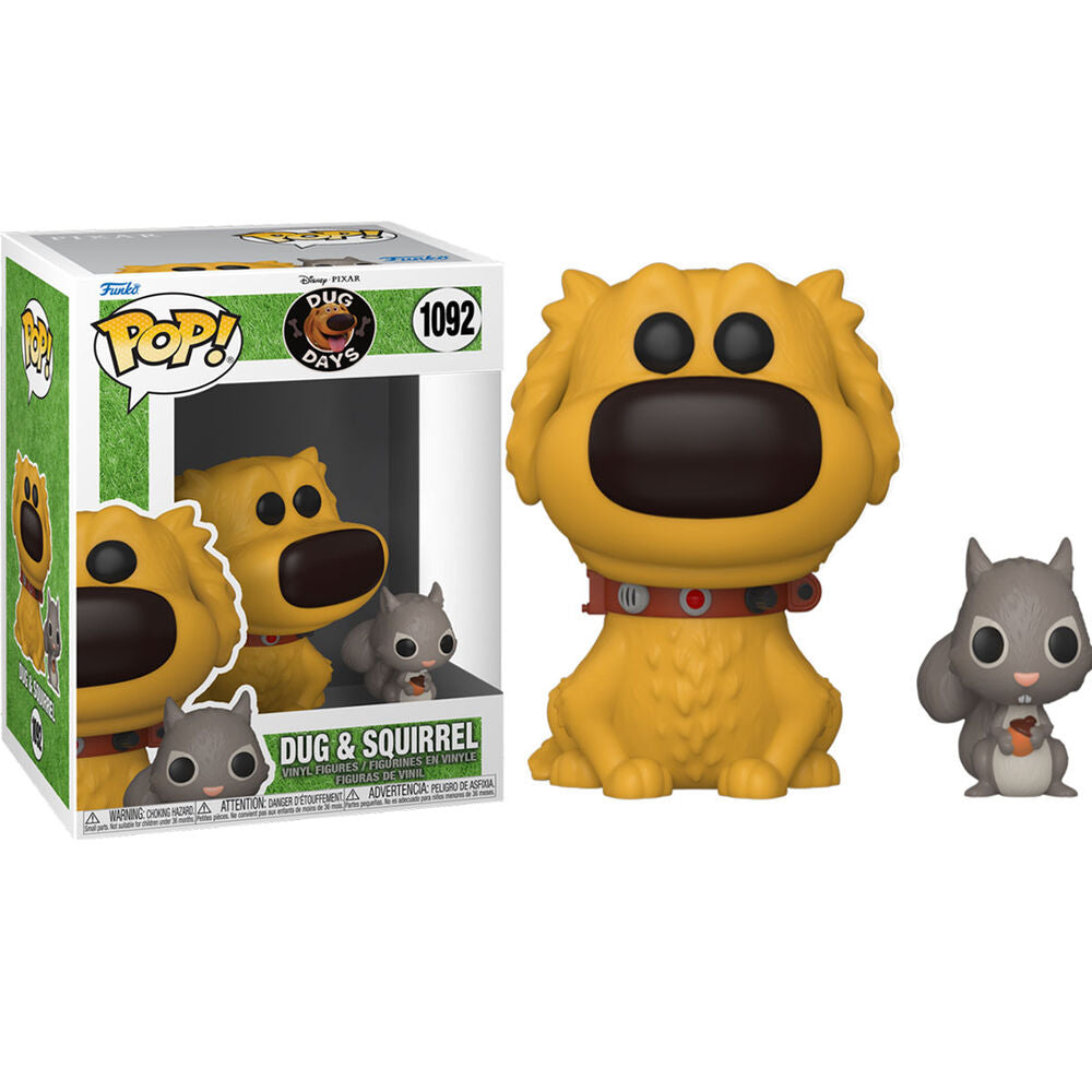 Figura Funko POP Dug Days  Dug with Squirrel
