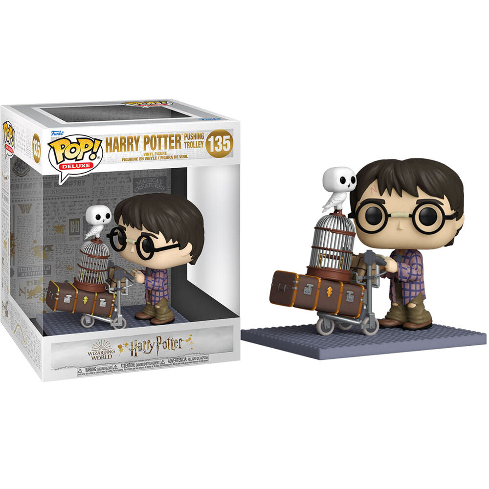 Figura Funko POP Harry Potter Anniversary Harry Pushing Trolley
