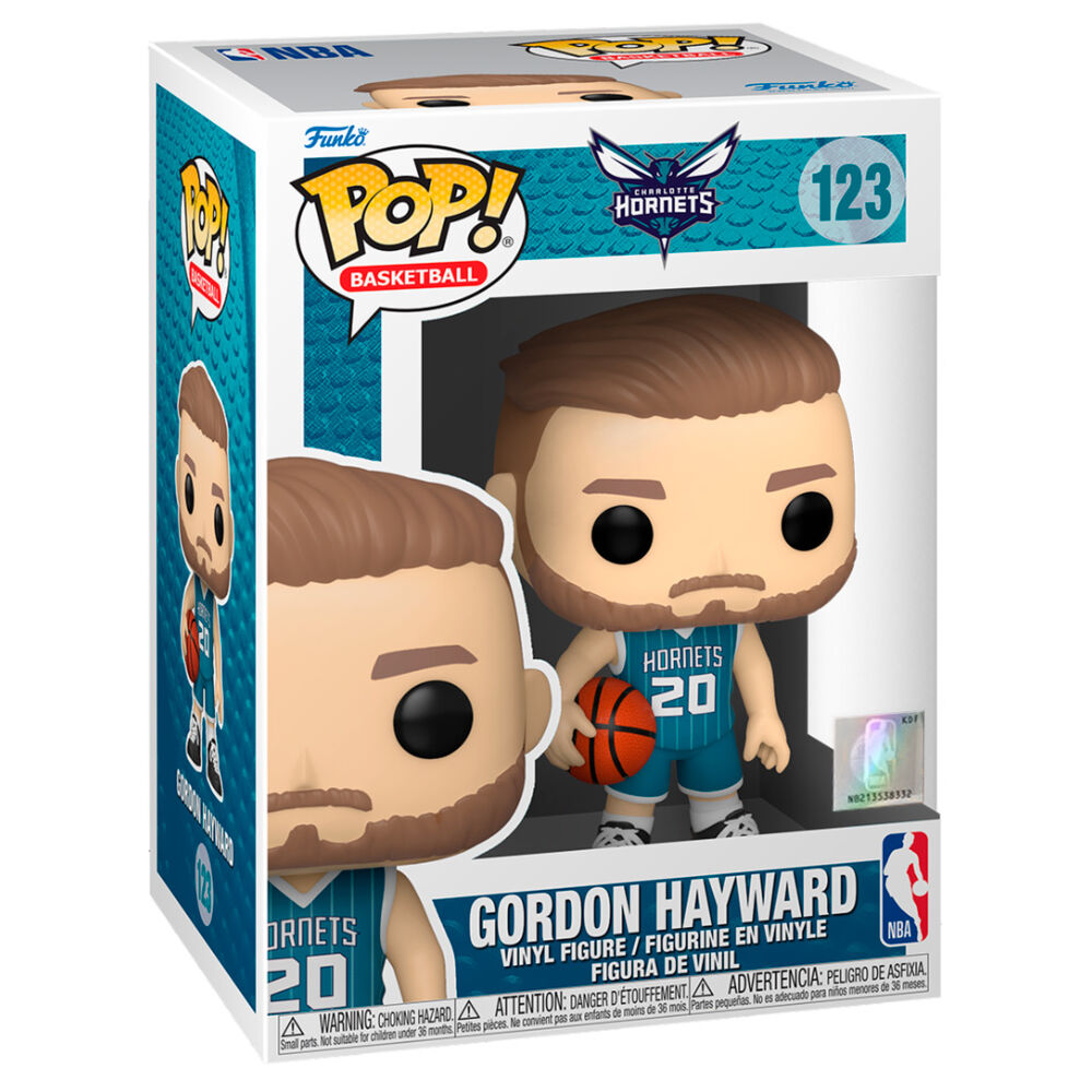 Figura Funko POP NBA Celtics Hornets Gordon Hayward Teal Jersey