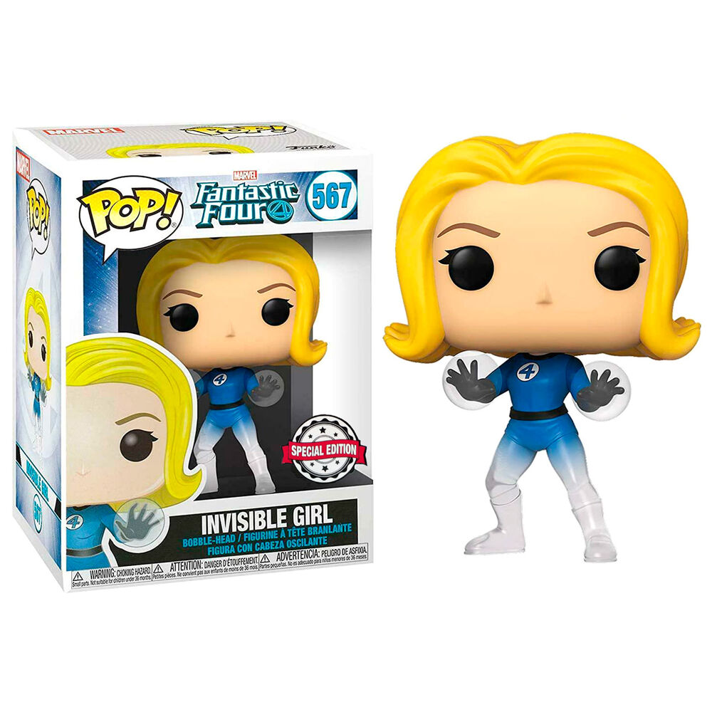 Figura Funko POP Marvel Fantastic Four Invisible Girl Exclusive