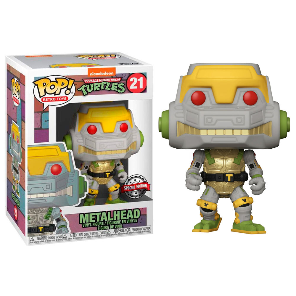Figura Funko POP Teenage Mutant Ninja Turtles Metalhead Exclusive