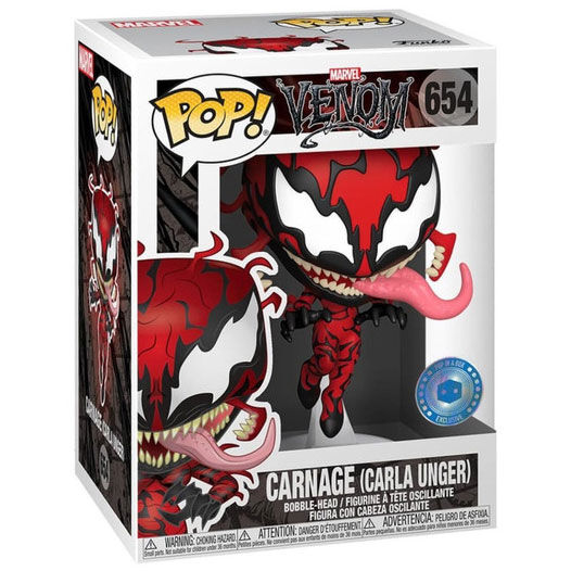 Figura Funko POP Marvel Comics Carla Unger Carnage Exclusive