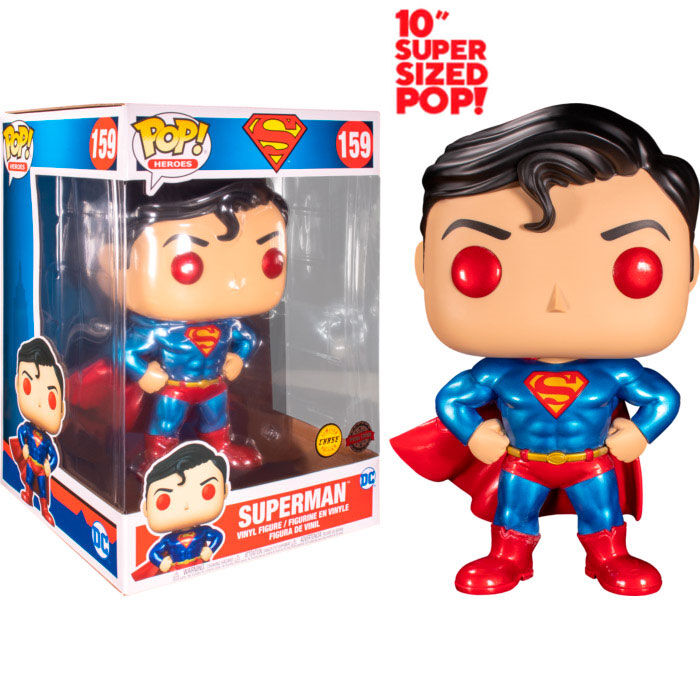 Figura Funko POP DC Comics Superman Exclusive Chase 25cm