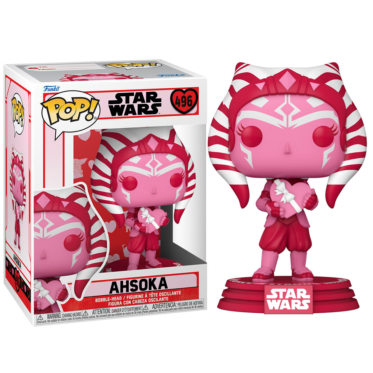 Figura Funko POP Star Wars Valentines Ahsoka
