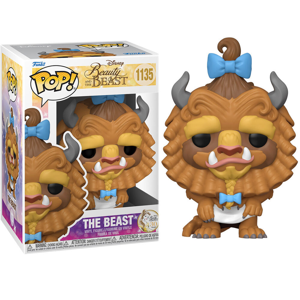 Figura Funko POP Disney La Bella y la Bestia Beast with Curls