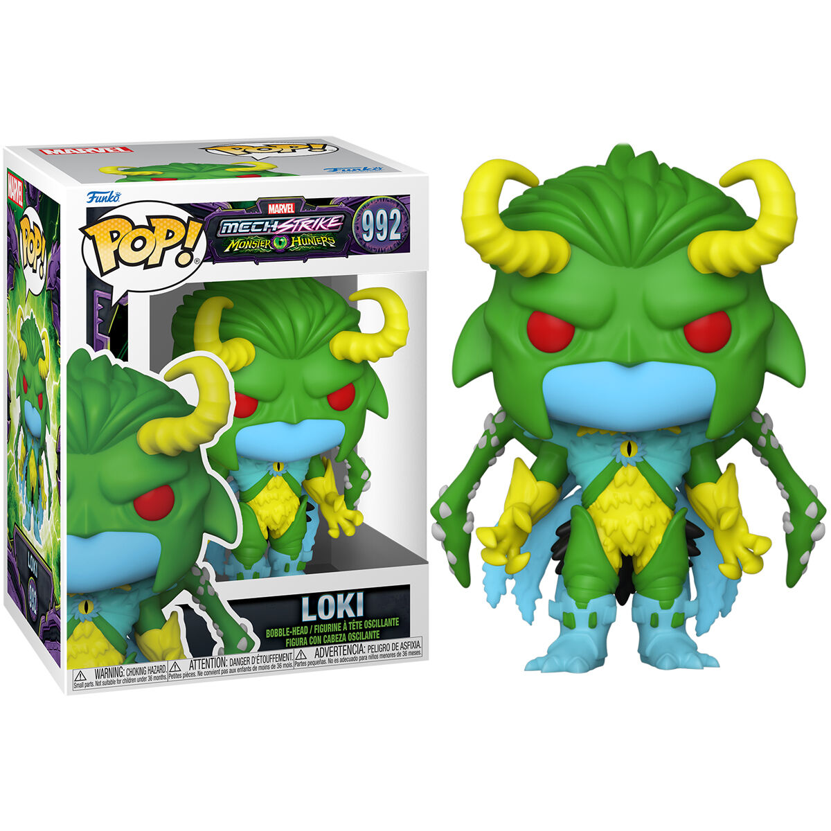 Figura Funko POP Marvel Monster Hunters Loki