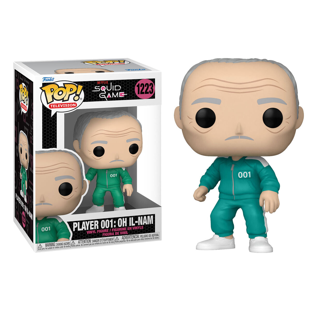 Figura Funko POP El Juego del Calamar Il-nam 001
