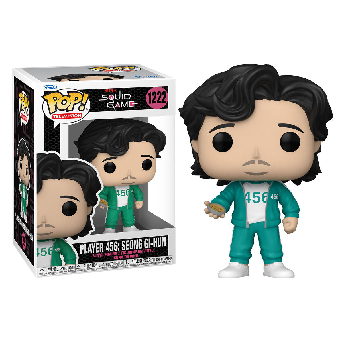 Figura Funko POP El Juego del Calamar Gi-hun 456