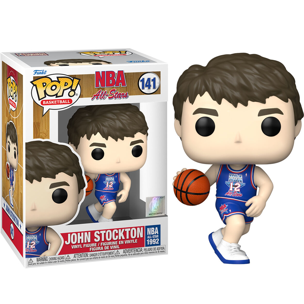 Figura Funko POP NBA All Star John Stockton 1992