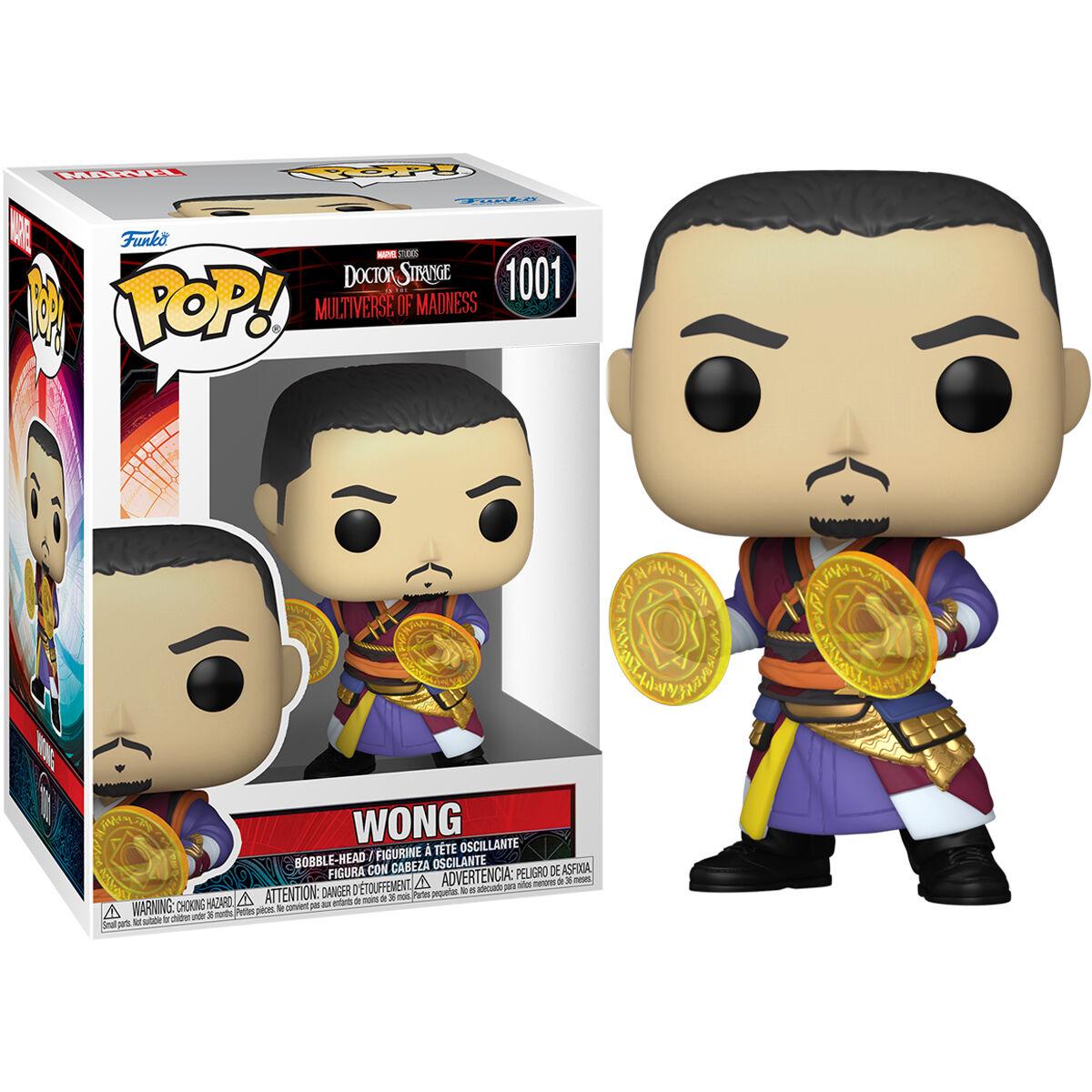 Figura Funko POP Doctor Strange Multiverse of Madness Wong