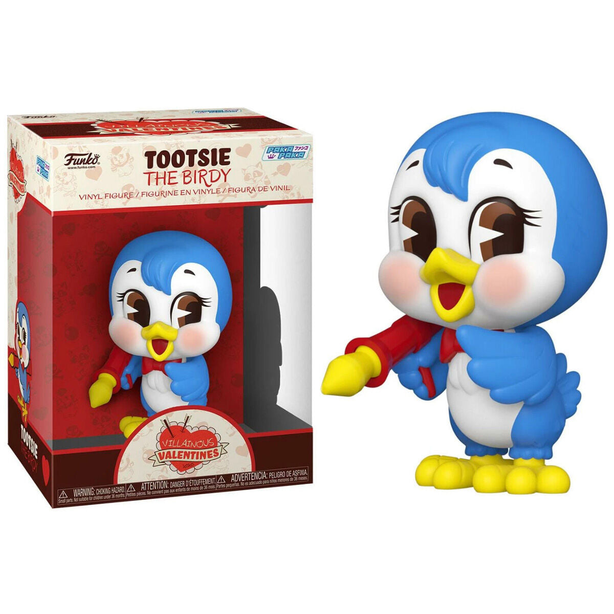 Figura Funko POP Paka Paka Villainous Valentines Birdy