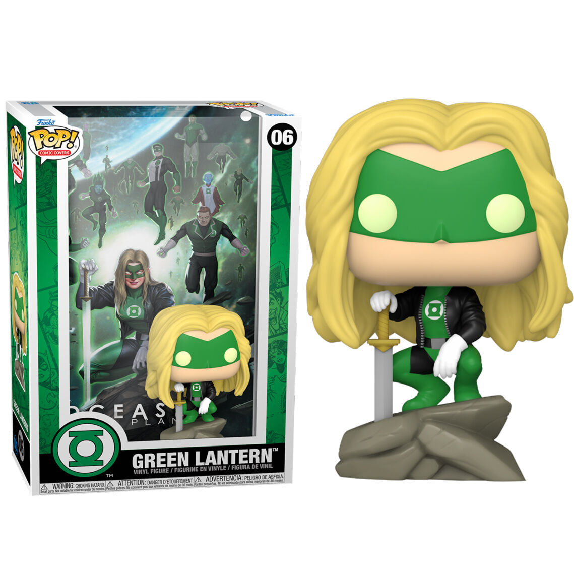 Figura Funko POP Comic Covers DCased Linterna Verde