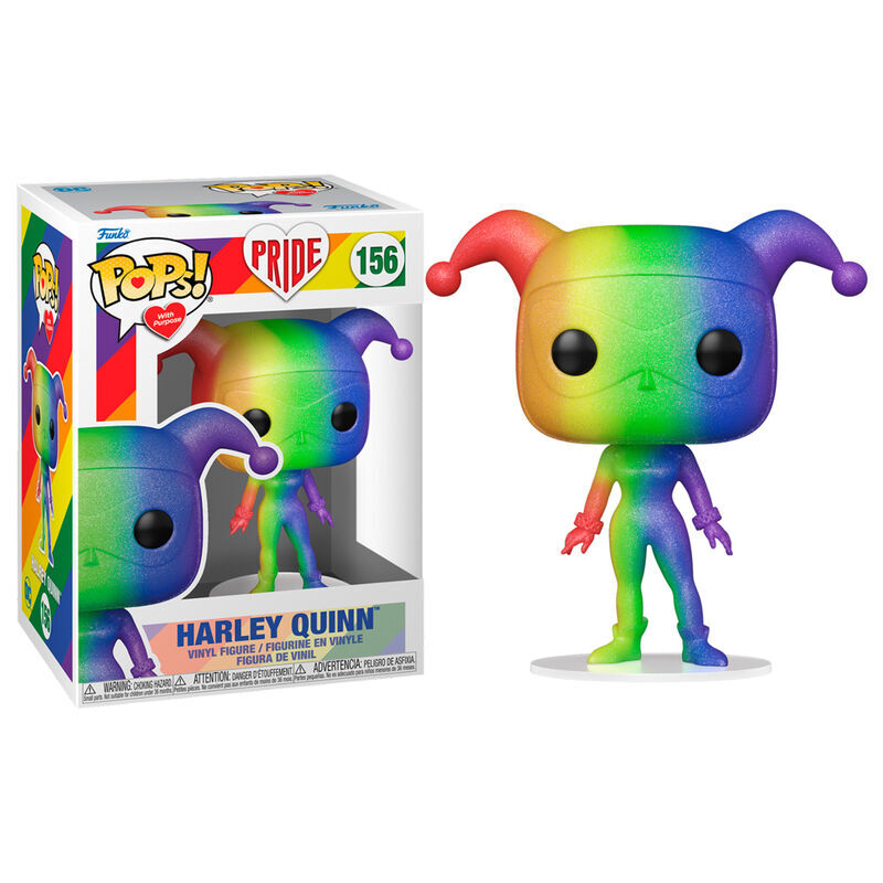 Figura Funko POP DC Comics Harley Quinn Pride