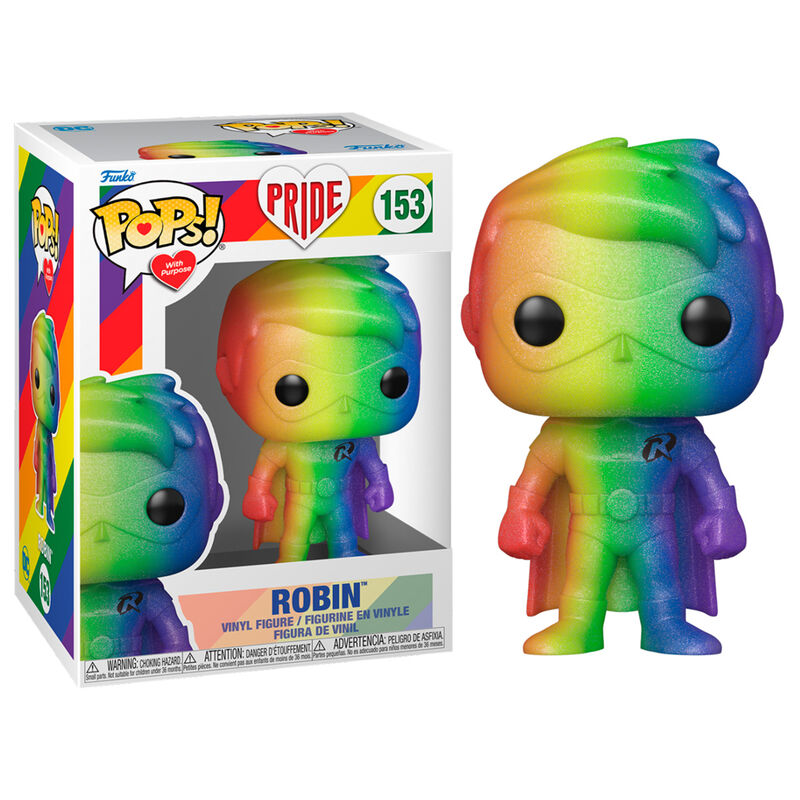 Figura Funko POP DC Comics Robin Pride