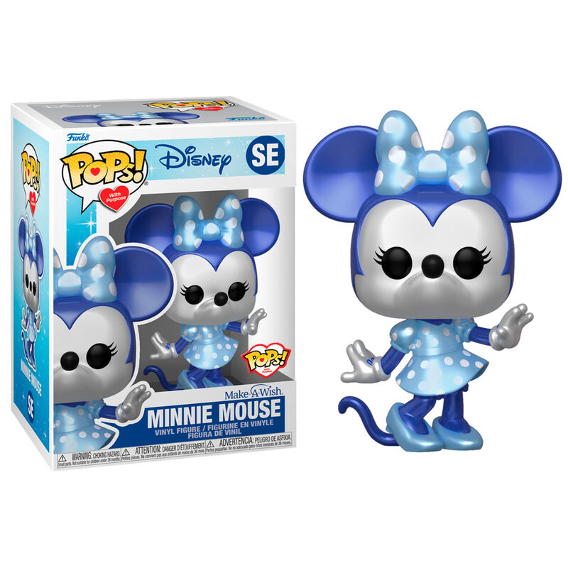 Figura Funko POP Disney Make a Wish Minnie Mouse Metallic