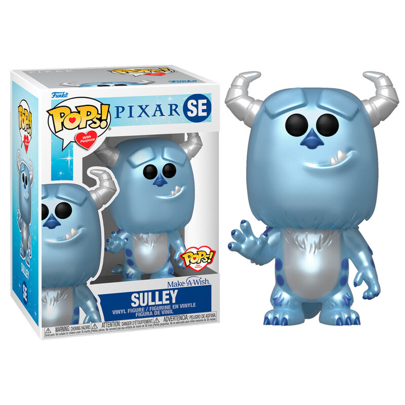Figura Funko POP Disney Make a Wish Sulley Metallic