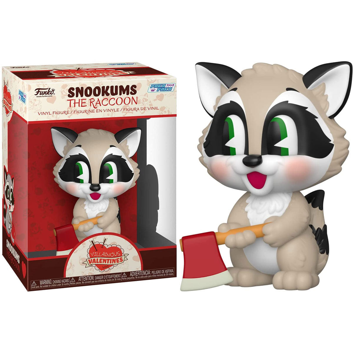Figura Funko POP Paka Paka Villainous Valentines Raccoon