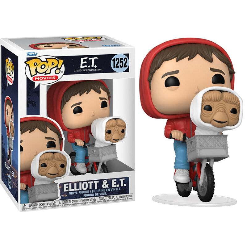 Figura Funko POP E.T El Extraterrestre 40th Elliott & E.T