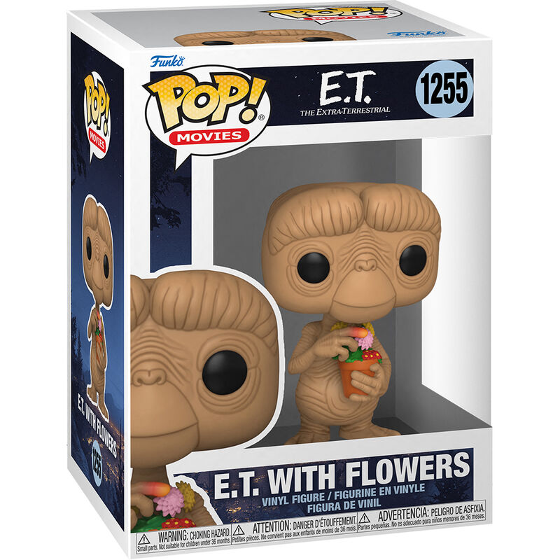 Figura Funko POP E.T El Extraterrestre 40th E.T Flowers