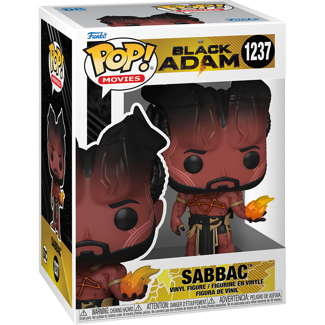 Figura Funko POP DC Comics Black Adam Sabbac