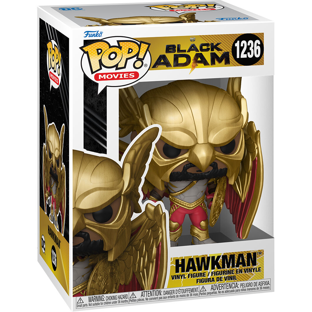 Figura Funko POP DC Comics Black Adam Hawkman