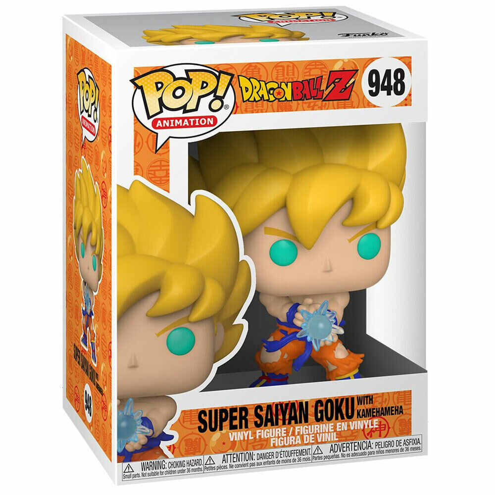 Figura Funko POP Dragon Ball Z Super Saiyan Goku Kamehameha Wave