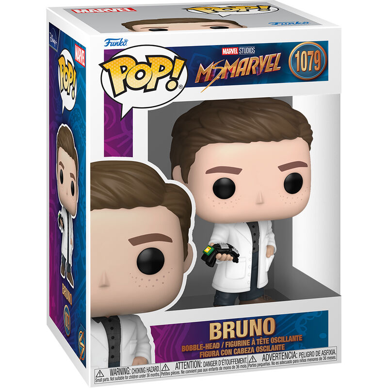Figura Funko POP Marvel Ms. Marvel Bruno