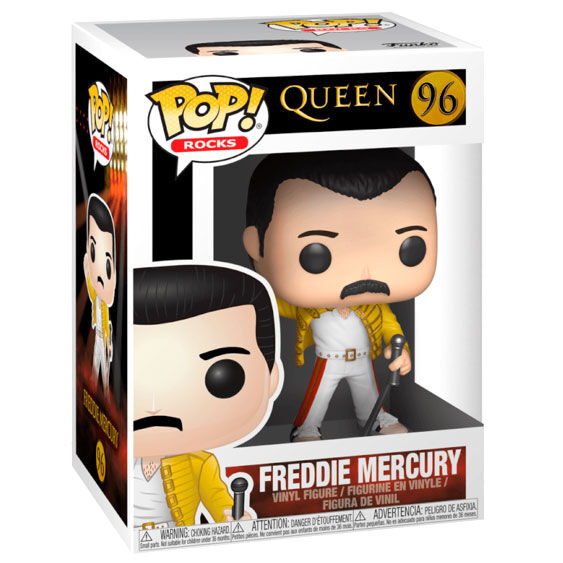 Figura Funko POP Queen Freddie Mercury Wembley 1986