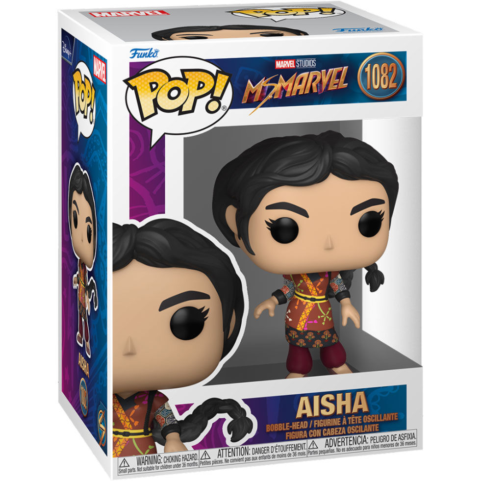 Figura Funko POP Marvel Ms. Marvel Aisha