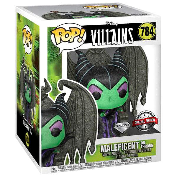 Figura Funko POP Disney Villains Maleficent on Throne Diamond Exclusive