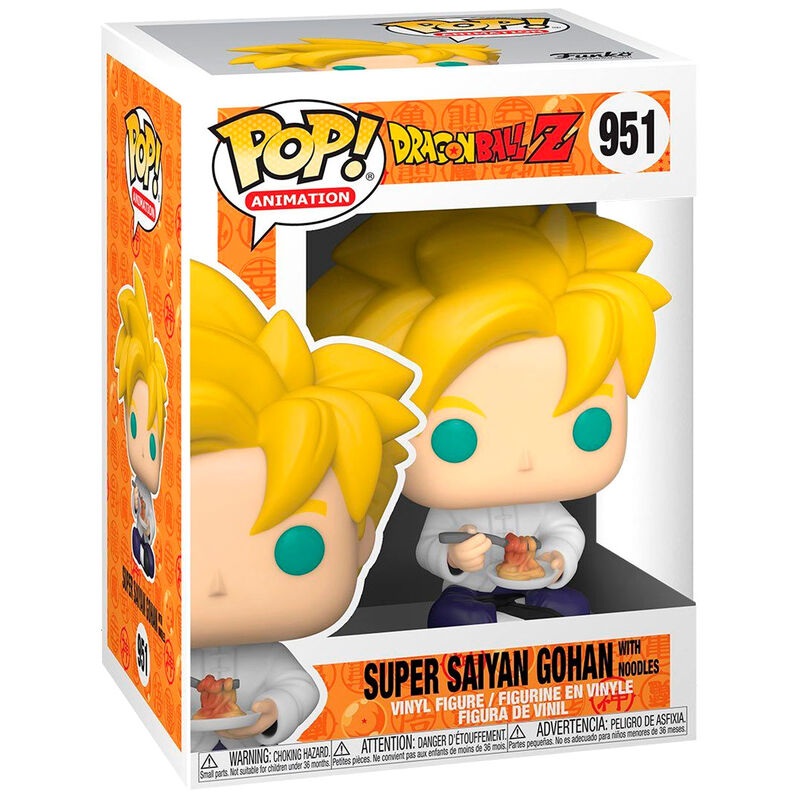 Figura Funko POP Dragon Ball Z Serie 9 Super Saiyan Gohan with Noodles
