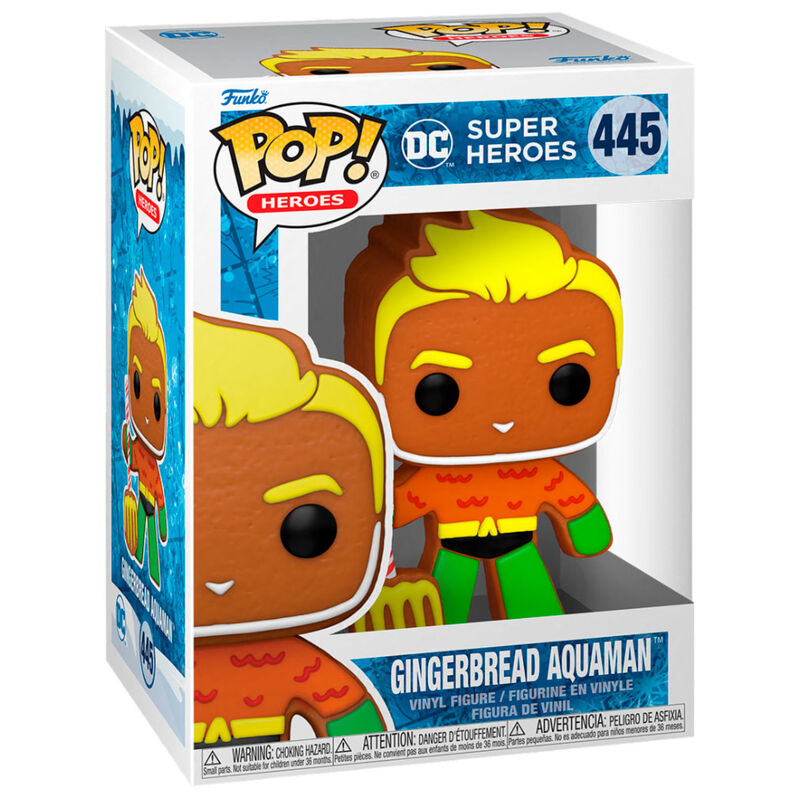 Figura Funko POP DC Comics Holiday Gingerbread Aquaman