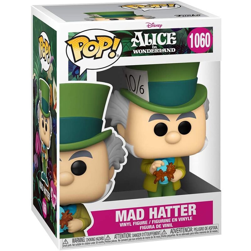 Figura Funko POP Disney Alicia en el Pais de las Maravillas Mad Hatter