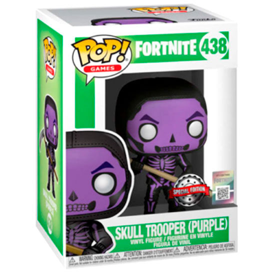 Figura Funko POP Fortnite Skull Trooper Purple Exclusive