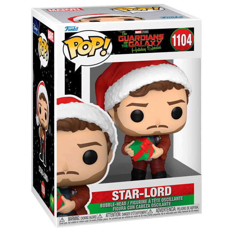 Figura Funko POP Marvel Guardianes de la Galaxia Star-Lord