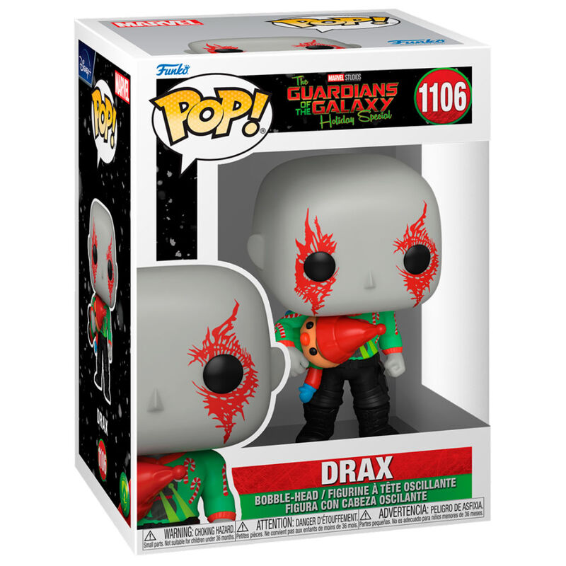 Figura Funko POP Marvel Guardianes de la Galaxia Drax