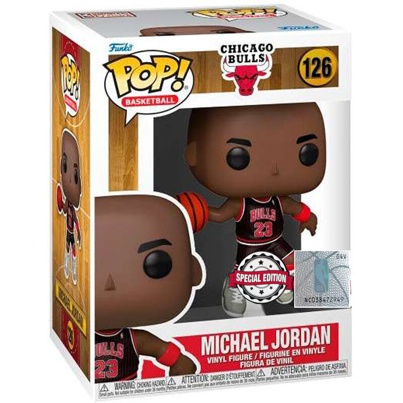 Figura Funko POP NBA Chicago Bulls Michael Jordan with Jordans Exclusive