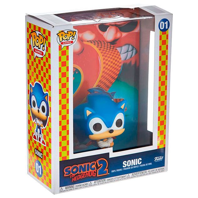 Figura Funko POP Game Cover Sonic Exclusive