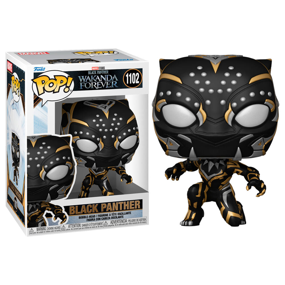 Figura Funko POP Marvel Black Panther Wakanda Forever Black Panther
