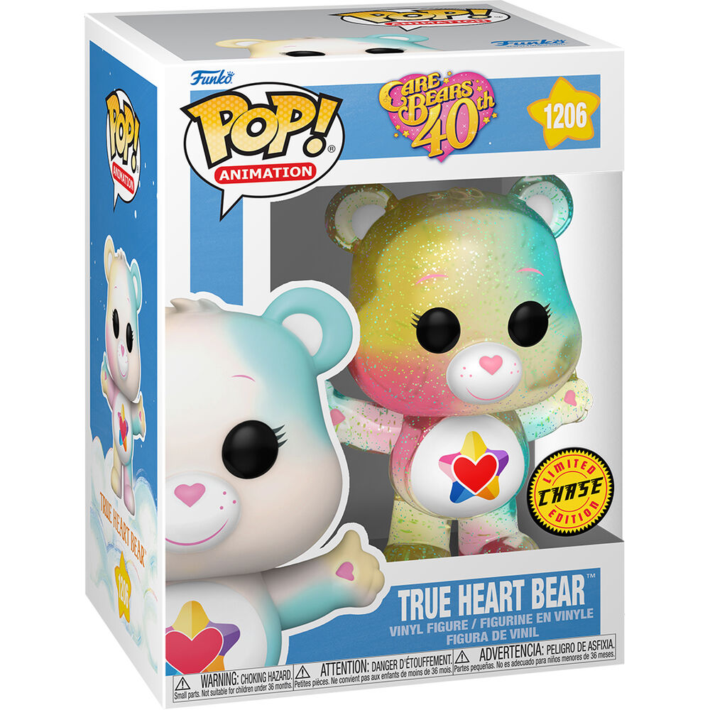 Figura Funko POP Care Bears 40th Anniversary True Heart Bear Chase